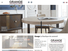 Tablet Screenshot of grange-geneve.ch